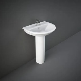 Lavabo 440 x 550 mm con colonna o semicolonna Karla RAK Ceramics