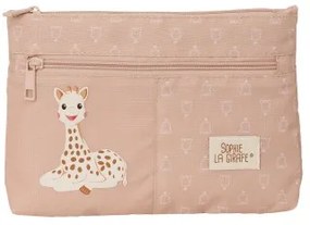 Portaoggetti Doppio Sophie la Girafe Beige 23 x 16 x 3 cm