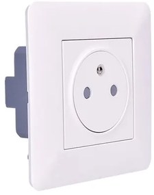 Solight 5B142 − Presa SLIM PUSH, bianca