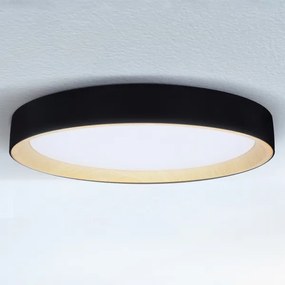Brilagi - Plafoniera LED dimmerabile LARIOS LED/72W/230V nero Ø 59 cm + telecomando