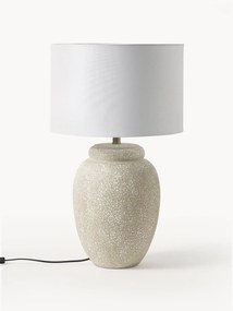 Lampada da tavolo grande con base in ceramica Bodhi