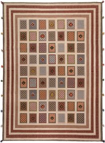 Kilim Tappeto orientale 250x180 (Indian) Annodato A Mano
