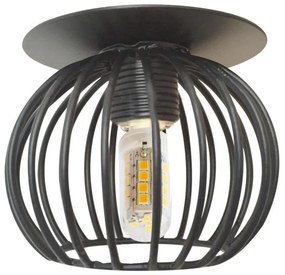 Faretto da incasso SK 93 1xG9/40W/230V nero