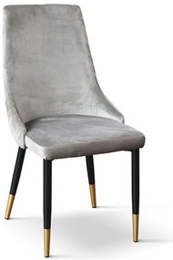 ARLETTE - sedia di design moderno in velluto