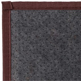 Passatoia in bambù di colore marrone-senape 60x200 cm - Casa Selección