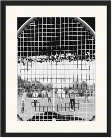 Foto incorniciata Behind the Racket, varie misure