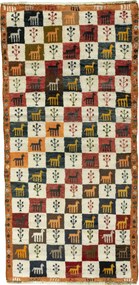 Gabbeh Tappeto persiano 80x160 (Iran) Annodato A Mano