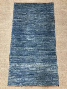 Gashguli Tappeto 130 x 70 Blu (Iran) Annodato A Mano