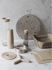 Set di sottobicchieri neri/argentati in silicone 6 pz Lareto – Blomus