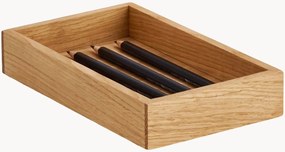 Vassoio decorativo in legno di quercia fatto a mano Valet