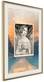 Poster  Beauty from Centuries Ago  Cornice Quadri Cornice d'oro con passe-partout, Larghezza x Altezza Home decor 40x60