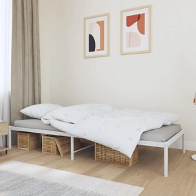 Giroletto İn Metallo Bianco 90x200 Cm /