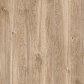 Lavabo Kros in HPL da 120 cm con vasca destra, finitura Miele