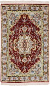 Tabriz Tappeto 160x100 Blu (Iran) Annodato A Mano