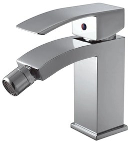 New Line M55 Miscelatore Bidet Con Canna Curva Cromo