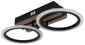 Globo 67360D2 - Plafoniera LED BLEVINS 15W/230V 3000/4200/600K 21x44,5 cm