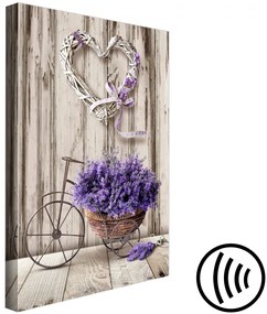 Quadro su tela Secret Lavender Bouquet (1 Part) Vertical