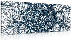 Stampa su tela – Ornamento del giglio selvatico
