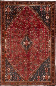 Shiraz Tappeto persiano 180 x 280 Rosso (Iran) Annodato A Mano