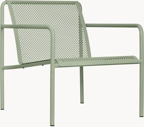 Sedia con braccioli da giardino in acciaio Dapple