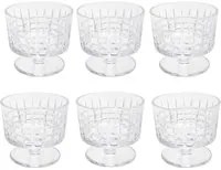 Set 6 coppette gelato vetro 280 ml Nevis