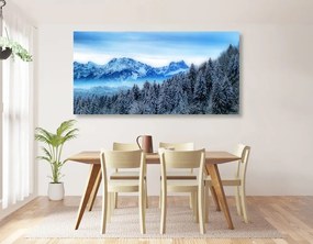 Quadro su tela – Montagne congelate