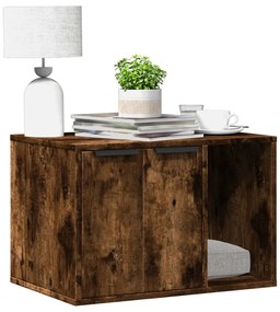 Recinto Lettiera Gatti Rovere Sonoma 60x40x40 Cm İn Truciolato /