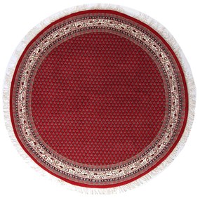 Mir Tappeto orientale 150x150 Rosso (Indian) Annodato A Mano