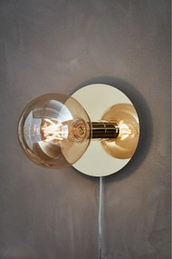Lampada da parete color bronzo Disc – Markslöjd