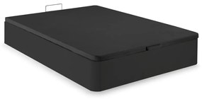 Rete letto contenitore Nero opaco - 160 x 200 cm - HESTIA di DREAMEA PLAY