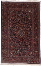 Kashan Tappeto 200x130 (Iran) Annodato A Mano