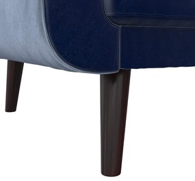 Divano letto blu 199 cm Nola - Støraa