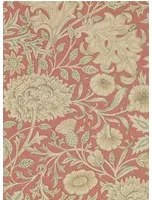Morris & Co Carta da parati Double Bough - Carmine Red