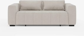 Doric divano 3 posti con sedute allungabili tramite relax elettrico - poggiatesta reclinabile in tessuto smacchiabile T23