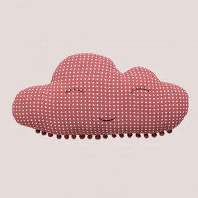 Cuscino In Cotone Olly Kids Vino Rosso - Sklum