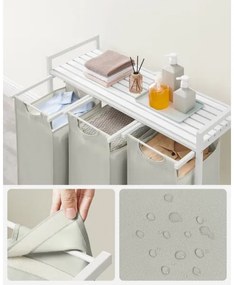 Cesto per il bucato REX bianco