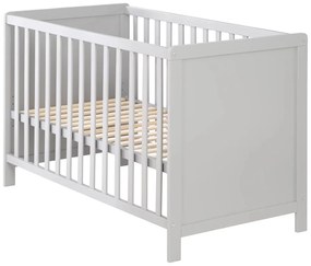 Lettino grigio/grigio tortora 60x120 cm Hamburg – Roba