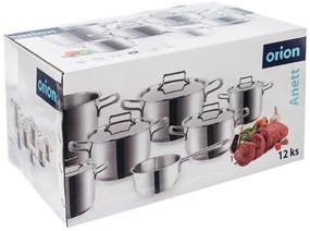 Set di pentole in acciaio inox Anett - Orion