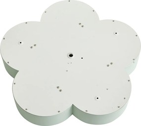 Plafoniera per bambini verde e bianca - Lucille