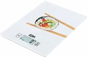 bilancia da cucina EDM Bianco 5 kg (14 x 19.5 cm)