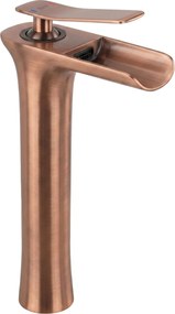 Rubinetto da lavabo Rea Laguna Brush Copper high