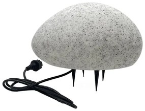 Lampada da esterno decorativa LUMISTONE 1xE27/15W/230V IP65 diam. 31,8 cm