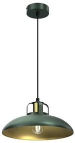 Brilagi - Lampadario a sospensione con filo FLAMENGO 1xE27/60W/230V verde
