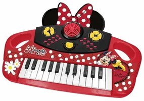 Pianoforte giocattolo Minnie Mouse Rosso Elettrico
