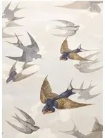 John Derian Carta da parati Chimney Swallows - Down