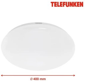 Telefunken 601306TF - Plafoniera LED da bagno LED/20W/230V diametro 40 cm