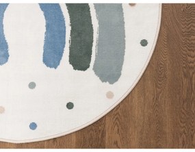 Tappeto per bambini verde e avorio ø100 cm Joyful Mint – FD