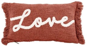 Cuscino decorativo 50x30 cm Cotton Slub Love - Tiseco Home Studio