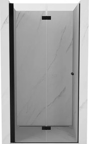 Mexen Mist-F porta doccia pieghevole sinistra 60 cm, trasparente, nero - 8A6-060-000-70-00-L
