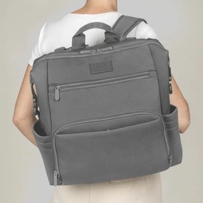 Lionelo - Borsa fasciatoio per passeggino CUBE Grey Stone